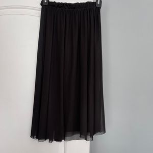 Tulle Midi skirt